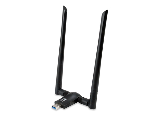 LevelOne WLAN AC 1200MBit USB Adapter 2x5dbi