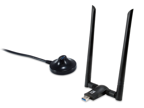 LEVELONE Dual Band Wireless USB netwerkadapter 1-13 Channel, afbeelding 2