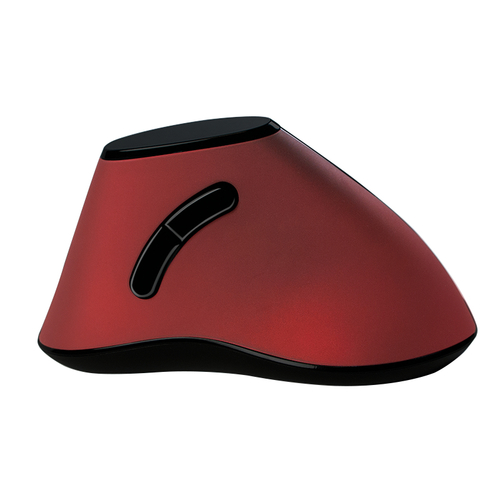 Logilink muis Ergonomisch Vertical 5 toetsen 1000dpi rot, afbeelding 3