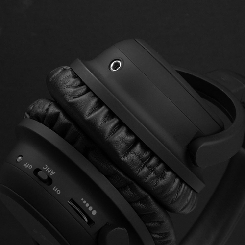 Lindy NC-60 Wired Active Noise Cancelling (Anc) Headphones, 40mm Drivers, Comfortable, Light, Carrycase, 1.5m Audio Cable, 3.5mm Jack, 6.3mm Adapter, Black - image 7