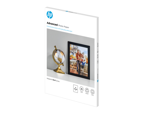 HP Inc. Papier Advanced foto Błyszczcy 250g A4 25arkuszy Q5456A