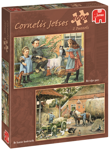 Cornelis Jetses 2 x 1000 pcs Jigsaw puzzle 1000 pc(s) People