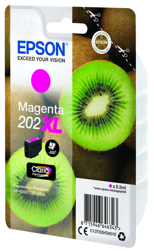 Original Epson 202XL High Capacity Magenta Ink Cartridge - image 3