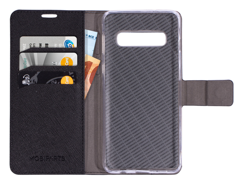 Mobiparts Saffiano Wallet Case Samsung Galaxy S10 Black – image 4