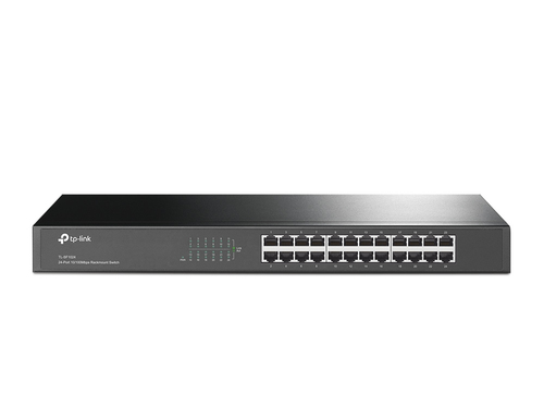 TP-Link TL-SF1024 сетевой коммутатор Неуправляемый Fast Ethernet (10/100) Черный