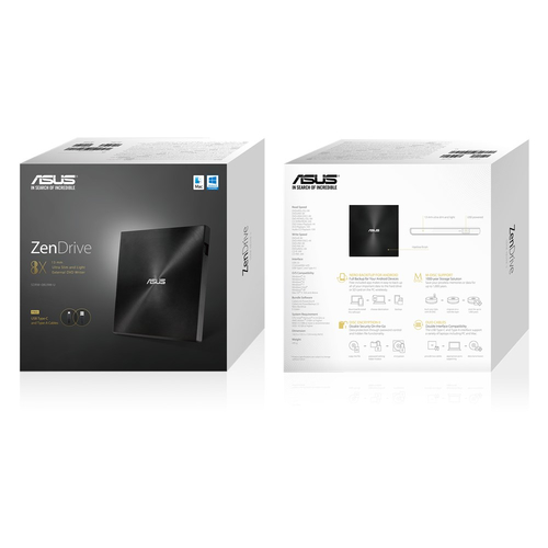 Asus 90DD02A0-M29000 External DVD writer USB C Black - image 6