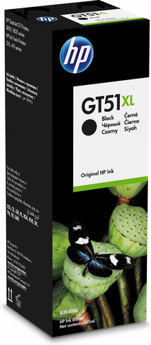 Oryginalny tusz do drukarki HP GT51XL (X4E40AE) Czarny (Black)