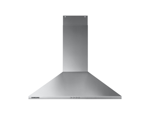 Samsung Wall Mount Chimney Cooker Hood, 60cm Silver - image 3