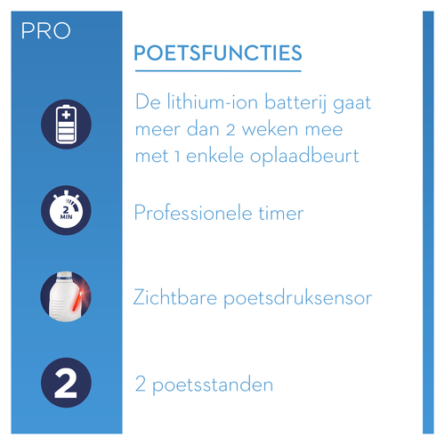 Escova Oral-B recarregável Pro2 2000 Sensi ultrafine