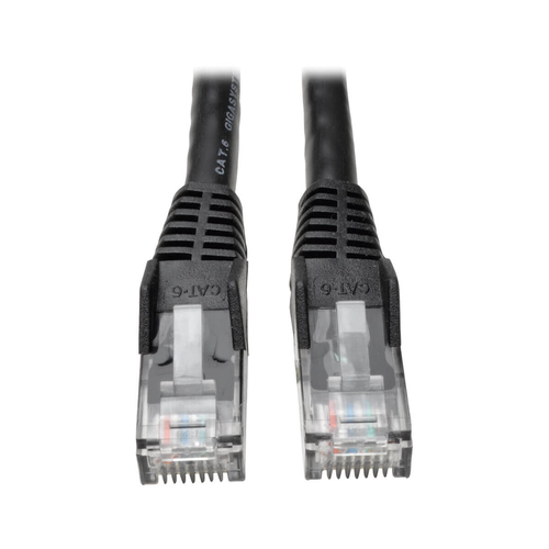 N201-035-BK Tripp Lite Cat6 GbE Gigabit Ethernet Snagless Patch Patch Cable UTP negro RJ45 M / M 35 pies 35 &#39;