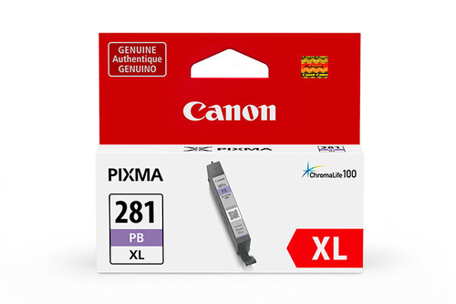 CLI-281 XL PHOTO BLUE INK TANK