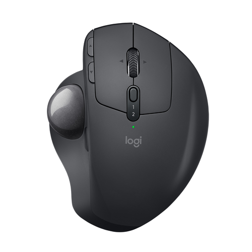 Logitech MX Ergo Plus Right Hand RF Wireless Bluetooth Graphite Trackball 440 DPI Mouse