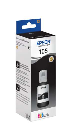 Original Epson 105 Ecotank Pigment Black Ink Bottle - image 2