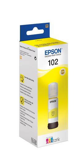 Epson 102 Ink Bottle Ecotank Yellow C13T03R440 - image 2