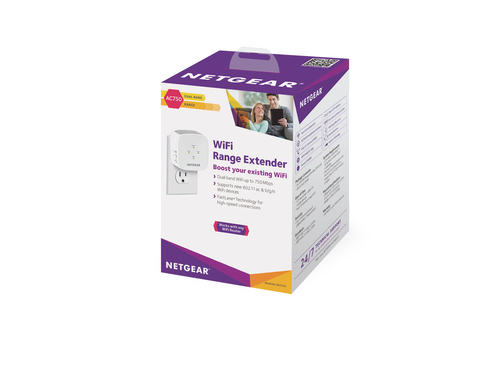 Netgear EX3110 - AC750 WiFi Range Extender access point, afbeelding 2