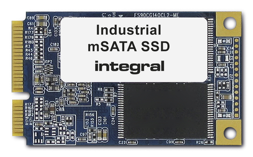 Integral 128GB SSD mSATA SATA 3 MLC -40 +85 INDUSTRIAL WIDE