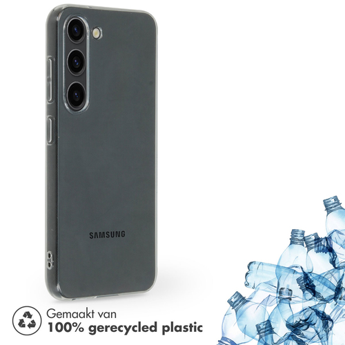 Accezz 100% Recycled Clear Backcover Samsung Galaxy S23 Telefoonhoesje Transparant, afbeelding 2