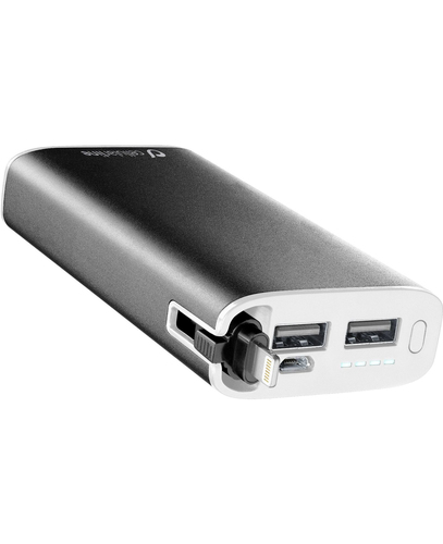 Cellularline Powerbank 6700 Unique Design - Lightning Apple
