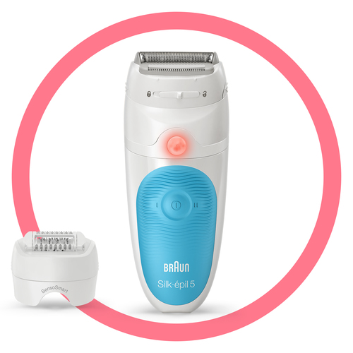 Braun Silk-épil 5 81770429 epilator 28 tweezers Blue, White – image 9