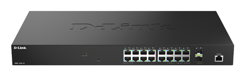 D-Link DMS-1250-18/E сетевой коммутатор Управляемый L2 2.5G Ethernet (100/1000/2500) Черный