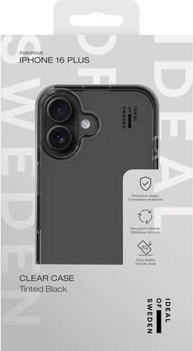 iDeal of Sweden Clear Case iPhone 16 Plus Tinted Black – image 3