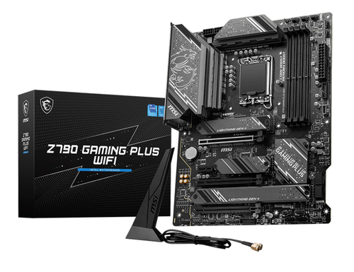 Tarjeta Madre MSI ATX Z790 GAMING PLUS WIFI S-1700 Intel Z790 HDMI 192GB DDR5 para Intel Z790 GAMING PLUS WIFI - Z790 GAMING PLUS WIFI