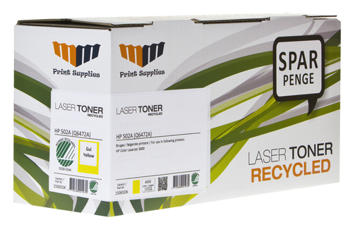 MM Yellow Laser Toner - HP 502A (Q6472A) - For HP Color LaserJet – image 2