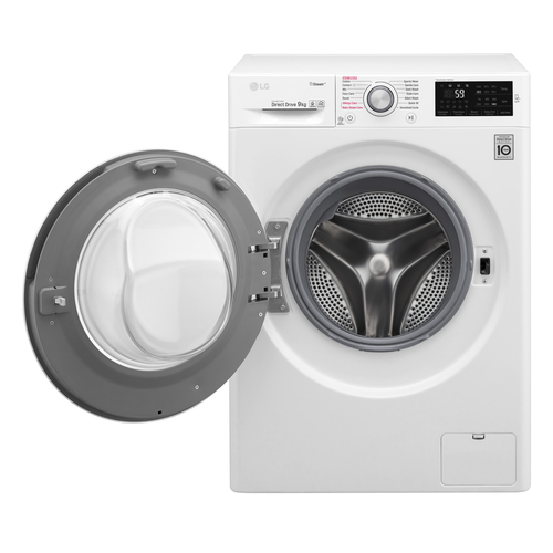 LG F4J6TY1W washing machine Front-load – image 2