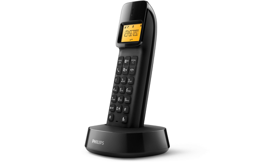 Philips D1401B/TR telephone DECT telephone Caller ID Black
