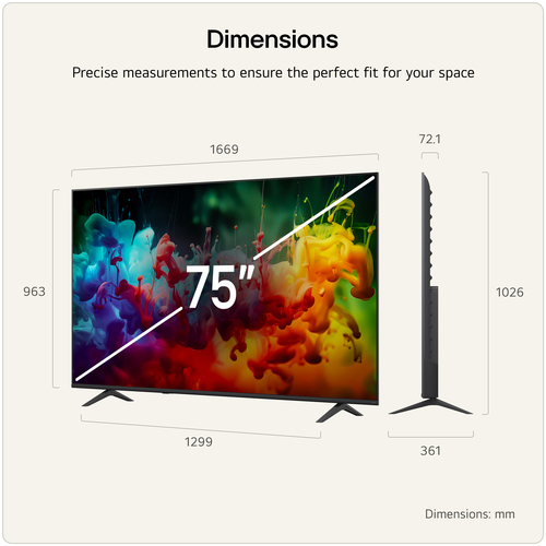 LG 75QNED70B6A.AEK TV – image 3