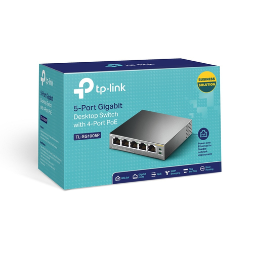 Switch no administrable  TP-LINK TL-SG1005P