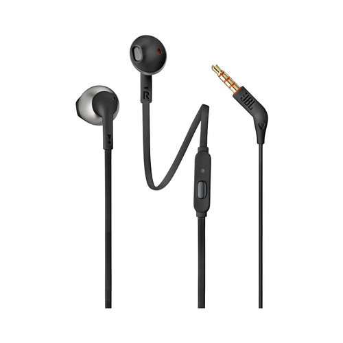JBL T205 In-ear oordopjes Zwart, afbeelding 2