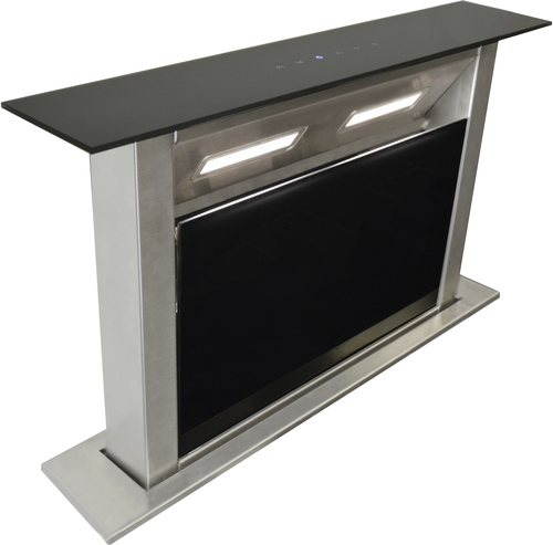 CDA EDD62BL cooker hood Downdraft Black 566 m³/h – image 3