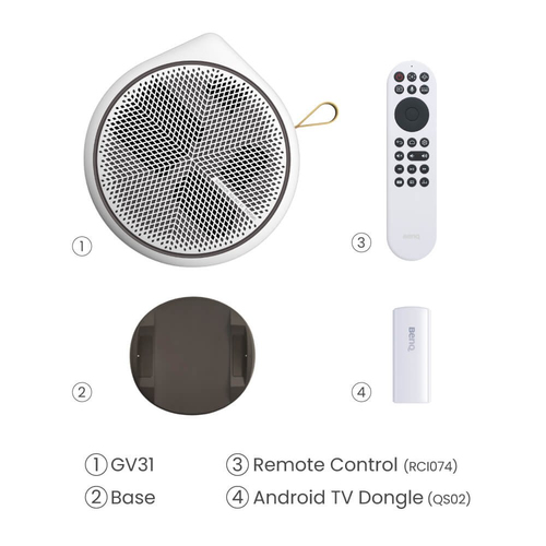 Proyectores BENQ GV31