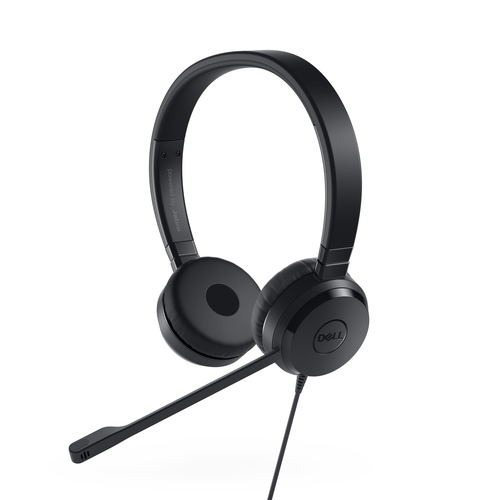 750-AAVM Dell Pro Stereo Headset UC350 - Auricular - en oreja - cableado - USB conector de 35 mm - negro - con 3 años de Advanced Exchange Service