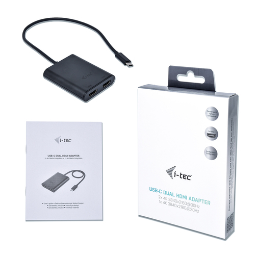 i-tec USB-C > Dual HDMI adapter, afbeelding 4
