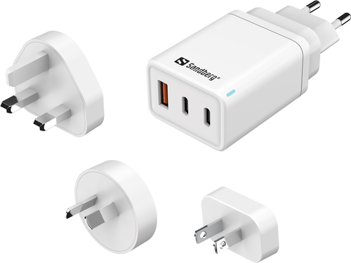 Sandberg 3in1 TravelCharger USB-C/A