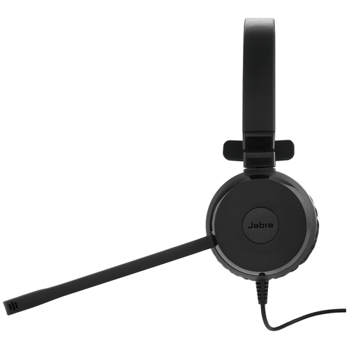 Jabra EVOLVE 20SE UC Mono Wired Over-the-head Mono Headset - Monaural - Supra-aural - 32 Ohm - 150 Hz to 7 kHz - 95 cm Cab