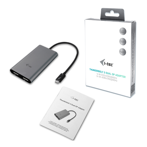 i-tec Thunderbolt 3 > Dual DisplayPort adapter, afbeelding 4
