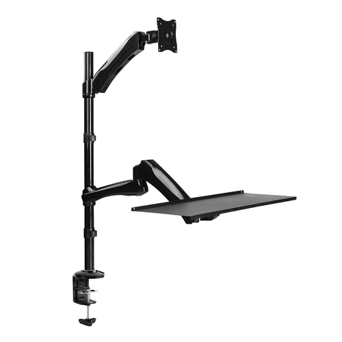 LogiLink BP0030 27  Klem Zwart flat panel bureau steun.
