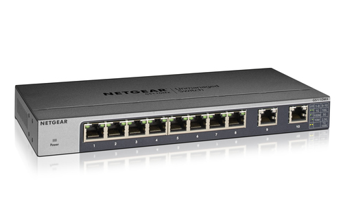 Netgear GS110MX Ethernet Switch GS110MX-100NAS UPC 606449128864 - GS110MX-100NAS