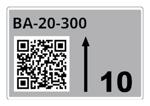 ROLL OF PRE-CUT LABELS FOR