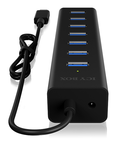 ICY BOX IB-HUB1700-C3 usb-hub, afbeelding 7