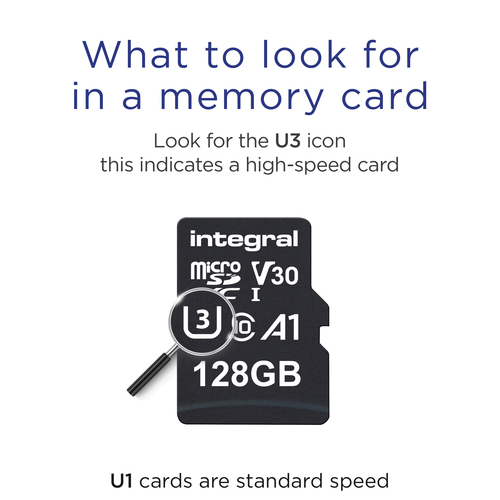 Integral 128GB MICRO SDXC UHS-1 U3 CL10 V30 UP TO R-100 W-50 MBS TWIN PACK – image 2