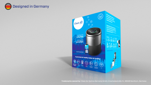 Clean Air Optima CA-503T compact smart Luchtreiniger Grijs, afbeelding 9