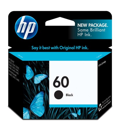 TINTA HP 60 CC640WL NEGRO F4480/F4280/F4250/F4240 200 PAG  CC640WL - CC640WL