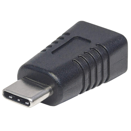 ADAPTADOR MANHATTAN USB-C A USB MICRO-B MACHO-HEMBRA - 354660