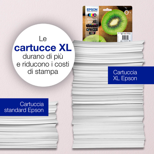 Epson 202 – Cartuccia nero originale (Kiwi)