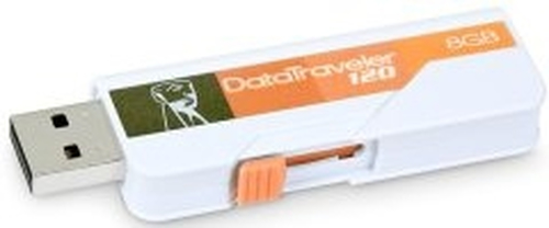 Kingston Technology DataTraveler DT120/8GB USB flash drive USB Type-A 2.0 White