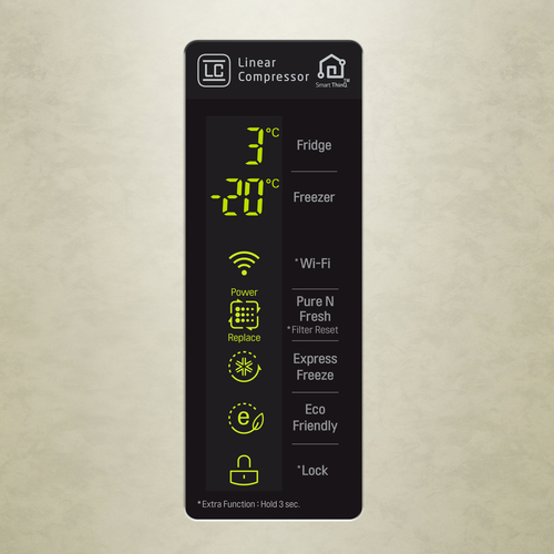 LG GBB548SEQZB fridge-freezer Freestanding – image 4